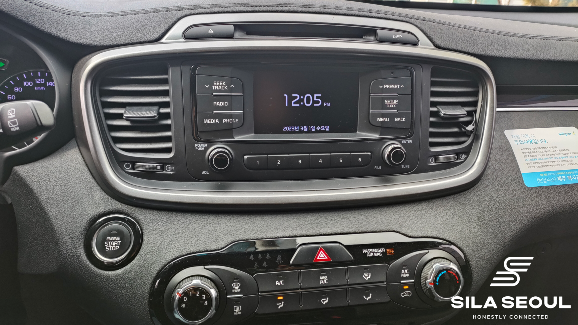 2019 Kia The New Sorento Diesel 2.0 4WD Prestige 7 Passengers - SILASEOUL
